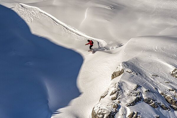 Snowboard Freeride Klosters / Davos 