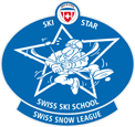 Swiss Snow League Ski Blue Star